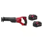 Milwaukee M18 18V Li-ion Sawzall Reciprocating Saw with 2 Batteries for $199.00