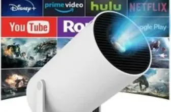 Mini Projector with WiFi 6 and Bluetooth – 4K 1080P, Now $18.49