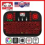Mini Wireless Bluetooth Keyboard with Touchpad for Smart TVs and PCs – $13.99