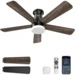 Minthouz 42″ Ceiling Fan with Dimmable Lights for $47.99