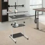 Adjustable Mobile Standing Desk – Now $178.17 (49% Off)
