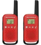 2-Pack Motorola T110 Talkabout 2-Way Radios for $17 with 16-Mile Range