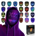 MOYACA LED Light-Up Mask with Gesture Sensing for $15