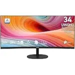 MSI PRO MP341CQ E12 34-inch UWQHD Monitor for $194.99