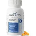 NAC Supplement 900 mg – 120 Capsules for Liver Detox at $10.79