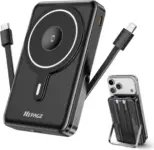 Nepagz 10000mAh MagSafe Portable Power Bank with Foldable Stand for $9.99