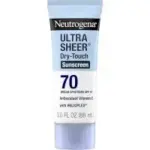 Neutrogena Ultra Sheer Dry-Touch Sunscreen Lotion SPF 70 (3oz) for $4.65