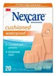 Nexcare Waterproof Cushioned Bandages 20-count for $1.94