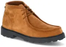 No Boundaries Men’s Suede Mid-Top Derby Shoes for $12