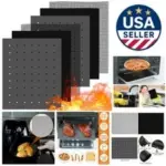 6-Pack Non-Stick Oven Liners – Dishwasher Safe, 12×14 for $29.39