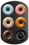 NutriChef 12.5″ x 8.5″ Donut Mold Now $7.19