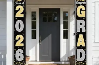 OHOME Graduation Congrats Porch Banner for $3.99