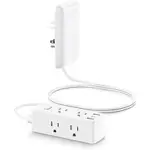 Olcorife 5ft Flat Plug Power Strip with 6 Outlets and 3 USB Ports for $9.99