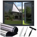 One Way Privacy Window Film – Reflective Sun Blocking Tint for $5.64