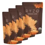4-Pack Organic Ryze Mushroom Coffee – 30 Servings for $31.99