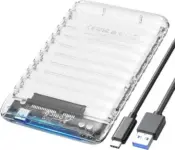 ORICO 2.5-Inch USB C to SATA III Hard Drive Enclosure for $5.49