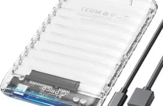 ORICO 2.5-Inch USB C to SATA III Hard Drive Enclosure for $5.49