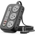 Orico 6-Outlet Surge Protector Power Strip with 4 USB Ports for $9.99