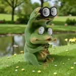 Outdoor Frog Solar Statues Now $13.30 – 50% Off