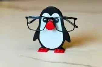 Penguin Eyeglass Stand – Decorative Glasses Holder for $7.99