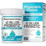 30ct Physicians Choice Probiotics – 60 Billion CFU for $10.18