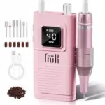 Pruk Professional Electric Nail Drill Kit – Portable 40000RPM Cordless – $22.46