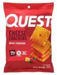 12-Count Quest Nutrition High Protein Cheese Crackers (Spicy Cheddar) for $11