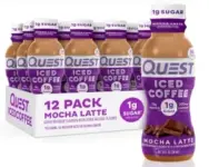 12-Pack Quest Nutrition Iced Coffee for $16 – Mocha or Vanilla Latte
