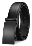 Genuine Leather Ratchet Belt for $7.59