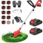Raxone 12″ 21V Cordless String Trimmer & Edger for $39.59