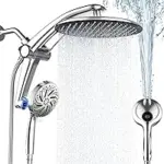Razime 10-Inch Rainfall Shower System with Magnetic Handheld Spray for $31.99