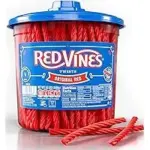 Red Vines Original Red Licorice Candy 3.5 lb Jar for $10.86
