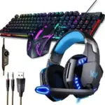 RGB LED Mechanical Gaming Keyboard & Mouse Bundle for $36.99