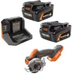 RIDGID 18V MAX Output Starter Kit with (2) 4.0Ah Batteries and Charger for $169 $169.00