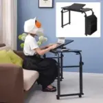 Rolling Laptop Desk Cart – Now $117.13, Originally $234.26