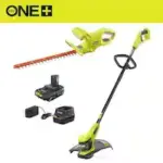RYOBI ONE+ 18V 13-Inch Battery String Trimmer and Hedge Trimmer Bundle for $99.00