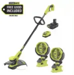 Ryobi ONE+ 18V 13″ Cordless String Trimmer with Battery & Charger for $99 $99.00