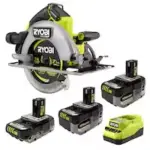 RYOBI ONE+ 18V High Performance Kit with 2 Batteries & Circular Saw for $199.00