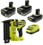 RYOBI ONE+ 18V HP Brushless Brad Nailer Kit with Batteries and Charger for $199 $199.00