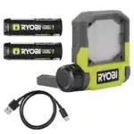 RYOBI USB Lithium Flip Light Kit with 2.0Ah Battery for $39.97