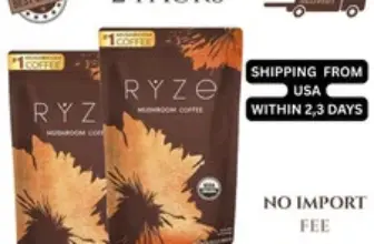 Pack of 2 Organic RYSE Mushroom Coffee for $19.99 – 30 Servings Each