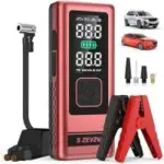 S Zevzo 4000A Car Jump Starter with 150PSI Air Compressor for $34.71
