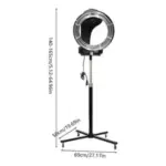 Salon Infrared Lamp Hair Hood Dryer with 6 Temperature Modes for $206.20