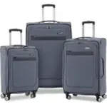 Samsonite Ascella 3.0 3-Piece Softside Expandable Luggage Set (20″/25″/28″) – Black $208.35