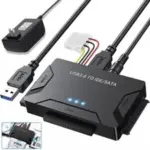 USB 3.0 to IDE/SATA Converter Adapter Kit for 2.5″ and 3.5″ Drives – Now $13.00