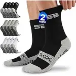 SB SOX Non-Slip Grip Socks for $4.45