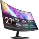 Sceptre 27″ Curved Gaming Monitor with 240Hz Refresh Rate for $127.97