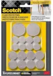 36-Count Scotch Round Felt Furniture Pads for $3.49
