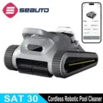 Seauto 2026 Cordless Robotic Pool Vacuum Cleaner for Inground Pools – Now $329.99