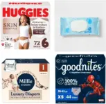 Select Diapers, Pull-Ups, or Wipes at Target – While Supplies Last